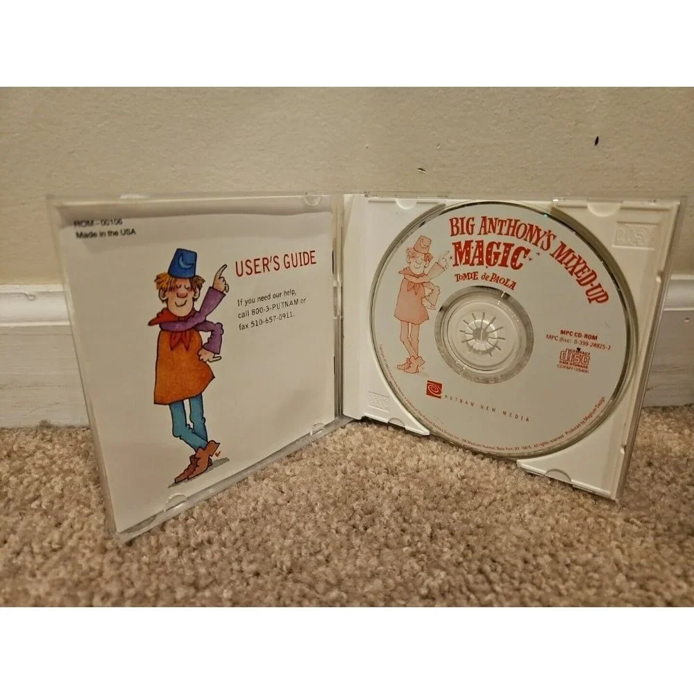 Big Anthony's Mixed-Up Magic (CD-Rom, 1993, Putnam)